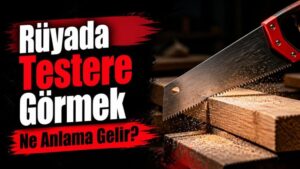 Rüyada Testere Görmek Ne Anlama Gelir?