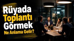Rüyada Toplantı Görmek Ne Anlama Gelir?