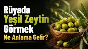 Rüyada Yeşil Zeytin Görmek Ne Anlama Gelir?