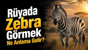 Rüyada Zebra Görmek Ne Anlama Gelir?