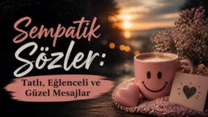 Sempatik Sözler: Tatlı, Eğlenceli ve Güzel Mesajlar