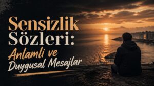 Sensizlik Sözleri: Anlamlı ve Duygusal Mesajlar