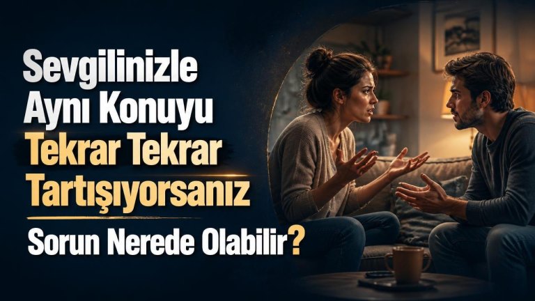 Sevgilinizle Aynı Konuyu Tekrar Tekrar Tartışıyorsanız Sorun Nerede Olabilir?