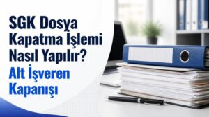 SGK Dosya Kapatma İşlemi Nasıl Yapılır? Alt İşveren Kapanışı