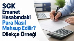 SGK Emanet Hesabındaki Para Nasıl Mahsup Edilir? Dilekçe Örneği