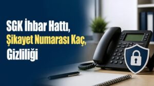 SGK İhbar Hattı, Şikayet Numarası Kaç, Gizliliği