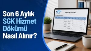 Son 6 Aylık SGK Hizmet Dökümü Nasıl Alınır?