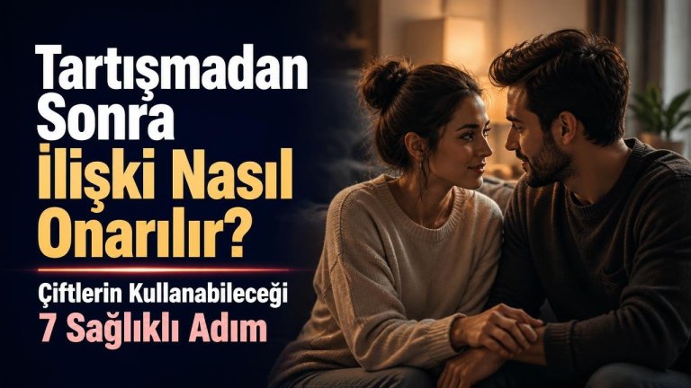 Tartışmadan Sonra İlişki Nasıl Onarılır? Çiftlerin Kullanabileceği 7 Sağlıklı Adım